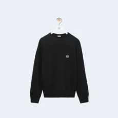 로에베 울 스웨터 블랙