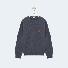 로에베 울 스웨터 차콜