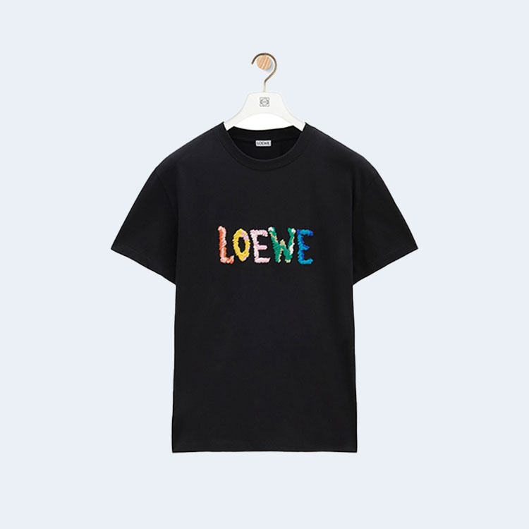 로에베 릴랙스 핏 코튼 티셔츠