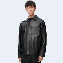 로에베 나파 램스킨 오버셔츠