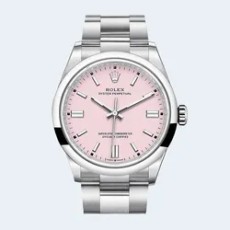 롤렉스 오이스터 퍼페츄얼 36mm 핑크 다이얼