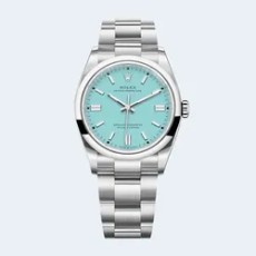 롤렉스 오이스터 퍼페츄얼 36mm 더콰이즈 블루