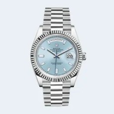 롤렉스 데이데이트 40mm 블루 다이아 인덱스