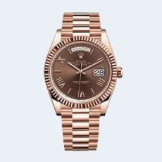 롤렉스 데이데이트 40mm 로즈골드 브라운