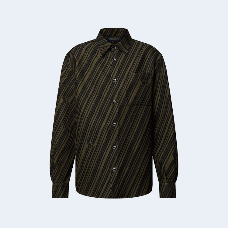 루이비통 코튼 자카드 셔츠 1AFAU5