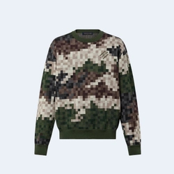 루이비통 크루 넥 파슬리 유니섹스 롱 슬리브 맨투맨 1AFIVT