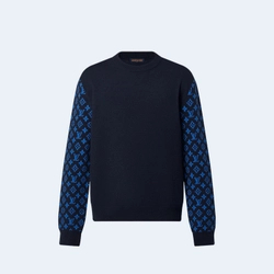 루이비통 모노그램 믹스 캐시미어 크루넥 1AATLS