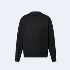 루이비통 엠브로이더드 코튼 저지 크루넥