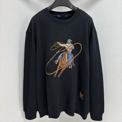 루이비통 엠브로이더드 코튼 맨투맨