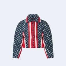 루이비통 트리컬러 모노그램 퍼퍼 자켓 1AC1CX