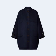 루이비통 박시 버튼 업 코트 1ABC9U