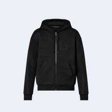 루이비통 하이브리드 지퍼 테크니컬 코튼 후디 1AFAYK