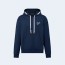 루이비통 코튼 저지 후드 네이비 블루 1AFR35