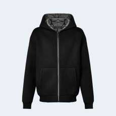 루이비통 리버시블 더블 페이스 울 후디 블루종 1AFAA0