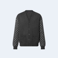루이비통 모노그램 믹스 캐시미어 가디건