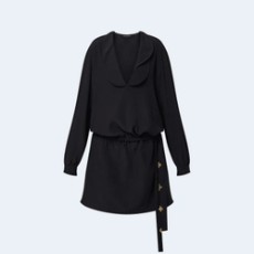 루이비통 모노그램 악센트 셔츠 드레스 1AC1FD