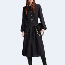 루이비통 모노그램 악센트 플리츠 드레스 1AFDDF