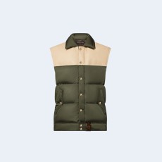 루이비통 레더 액센트 슬리브리스 푸퍼 자켓 1ABR7Y