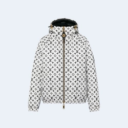 루이비통 리버서블 핀스트라이프 나일론 후디드 자켓 1ABR9A