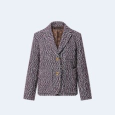 루이비통 트라이컬러 부클레 트위드 블레이저 1AC1ZK