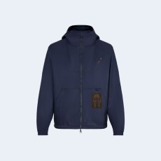 루이비통 모노그램 나일론 윈드브레이커 네이비