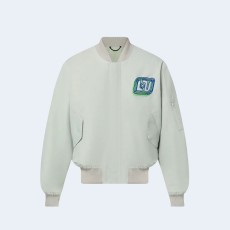 루이비통 자수 라이트 아쿠아 봄버 자켓
