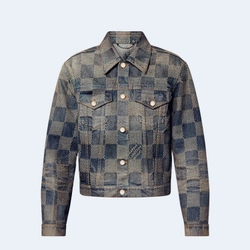 루이비통 다미에 워시드 데님 재킷 1AFWW6