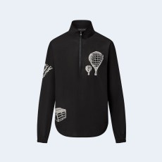 루이비통 엠브로이더드 테크니컬 코튼 집업 셔츠 1ABY2K