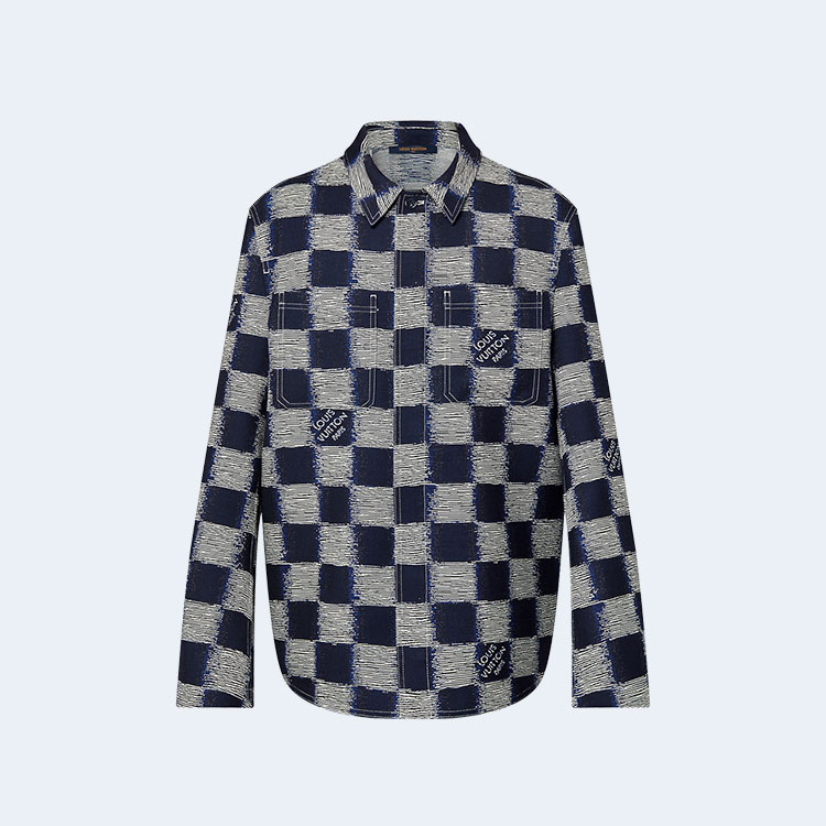 루이비통 다미에 울 오버셔츠 1AFAUN