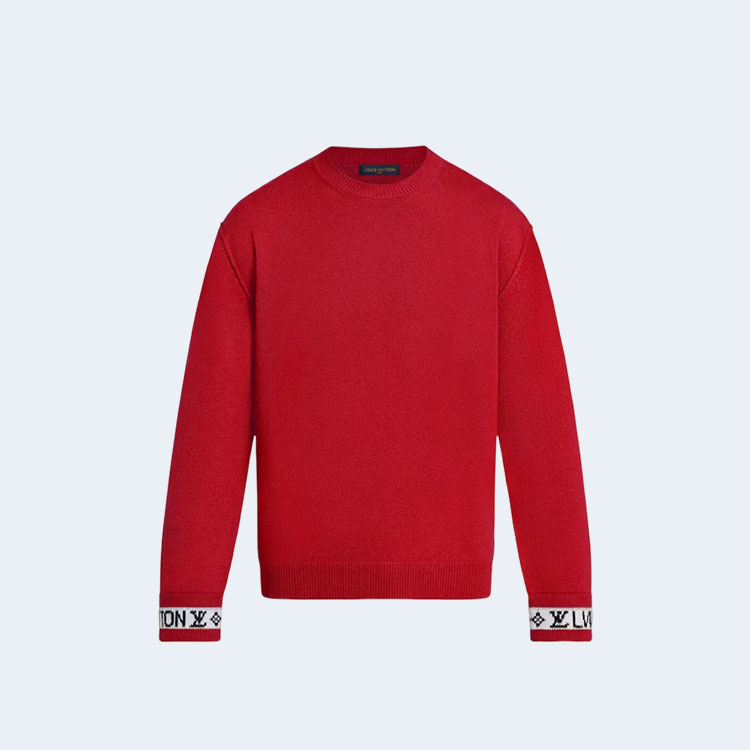 루이비통 커프스 캐시미어 크루넥 1A97OJ