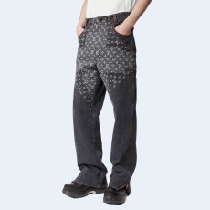 루이비통 모노그램 플라워 데님 팬츠 1ABYEC