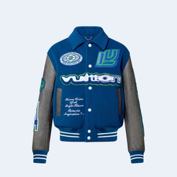 루이비통 엠브로이더드 바시티 블루종 1ABZM5