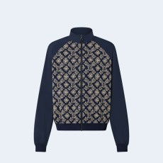 루이비통 테크니컬 코튼 지퍼 트랙탑