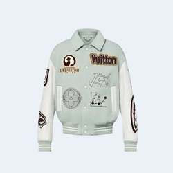 루이비통 바시티 레더 블루종 1ABZJQ