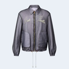 루이비통 엠브로이더드 나일론 블루종