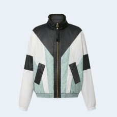 루이비통 스포티 컬러 블록 집업 파카