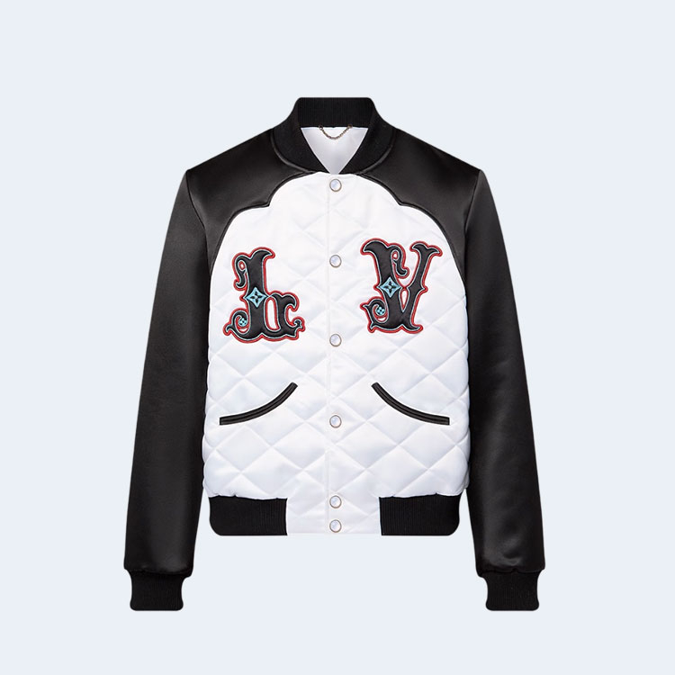 루이비통 바이컬러 새팅 봄버 재킷 1AFWKC