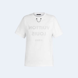 루이비통 프린트 티셔츠 화이트