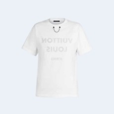 루이비통 프린트 티셔츠 화이트