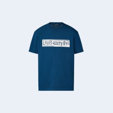 루이비통 반소매 코튼 크루넥