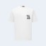 루이비통 LV 프린트 반소매 티셔츠 화이트