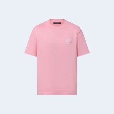 루이비통 엠브로이더드 시그니처 크루넥 티셔츠 1AFPSP