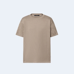 루이비통 쇼트 슬리브 시그니처 크루넥 1AFIUB