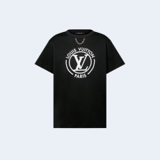 루이비통 플록드 LV 티셔츠