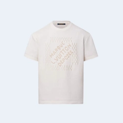 루이비통 엠브로이더리 시그니처 코튼 티셔츠 1AFV76