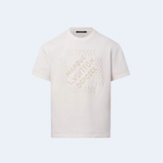 루이비통 엠브로이더리 시그니처 코튼 티셔츠 1AFV76