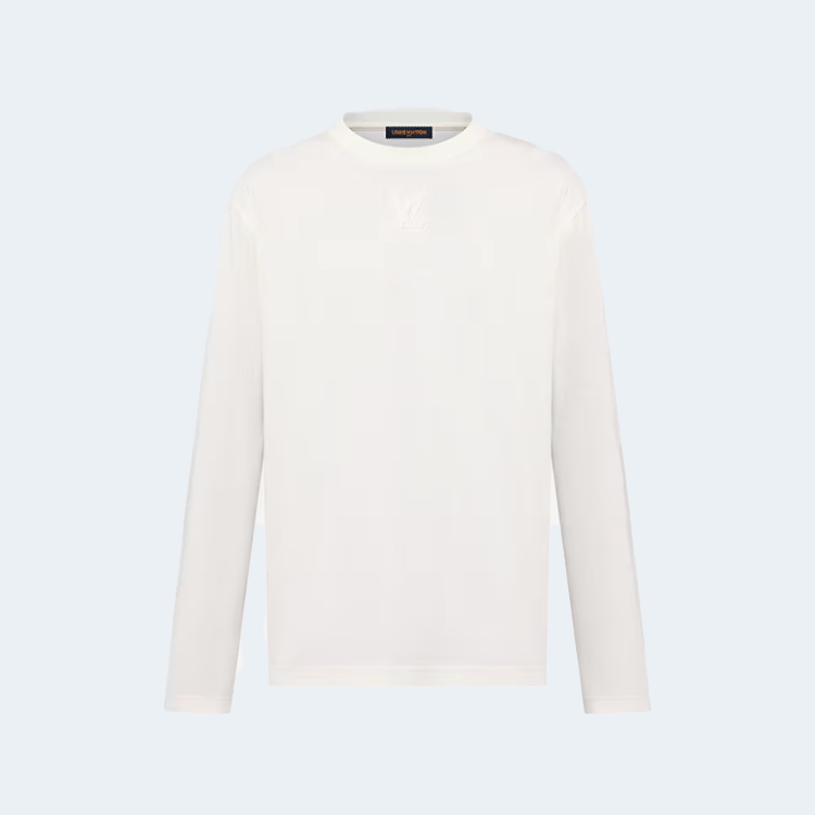 루이비통 엠보스드 LV 긴팔 티셔츠 1AGJQG