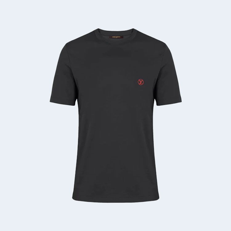 루이비통 클래식 자수 티셔츠