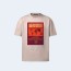 루이비통 그래픽 코튼 쇼트 슬리브 티셔츠 1ABJ9O