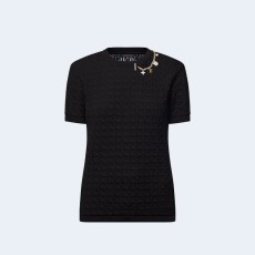 루이비통 레이스 니트 참 티셔츠 1AFZLV